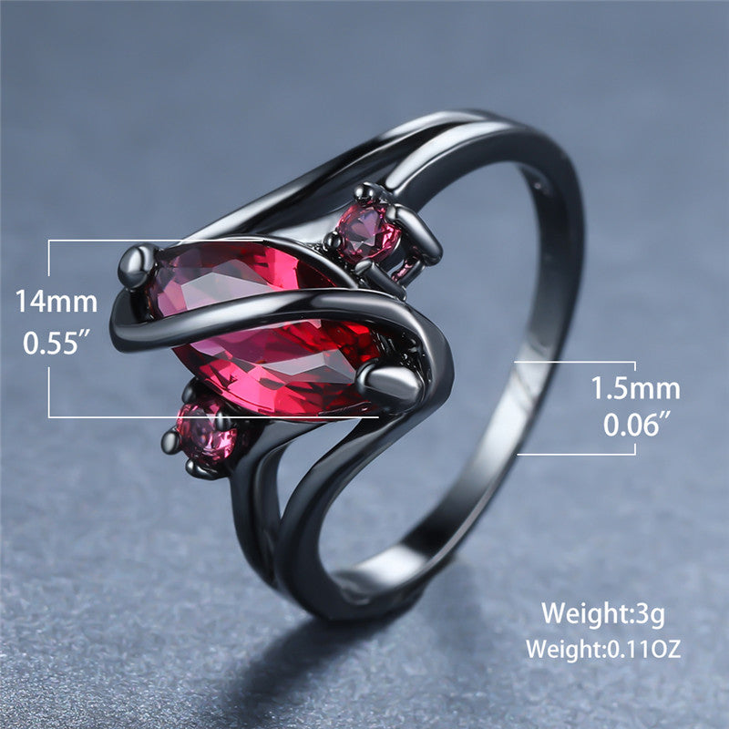 Luxury Crystal Ring – Sparkling Gemstone Jewelry for Women